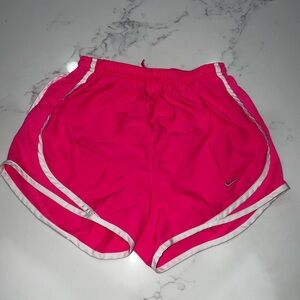Pink Nike shorts